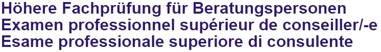 Berufsprüfung für Betriebliche Mentorin und Betrieblicher Mentor